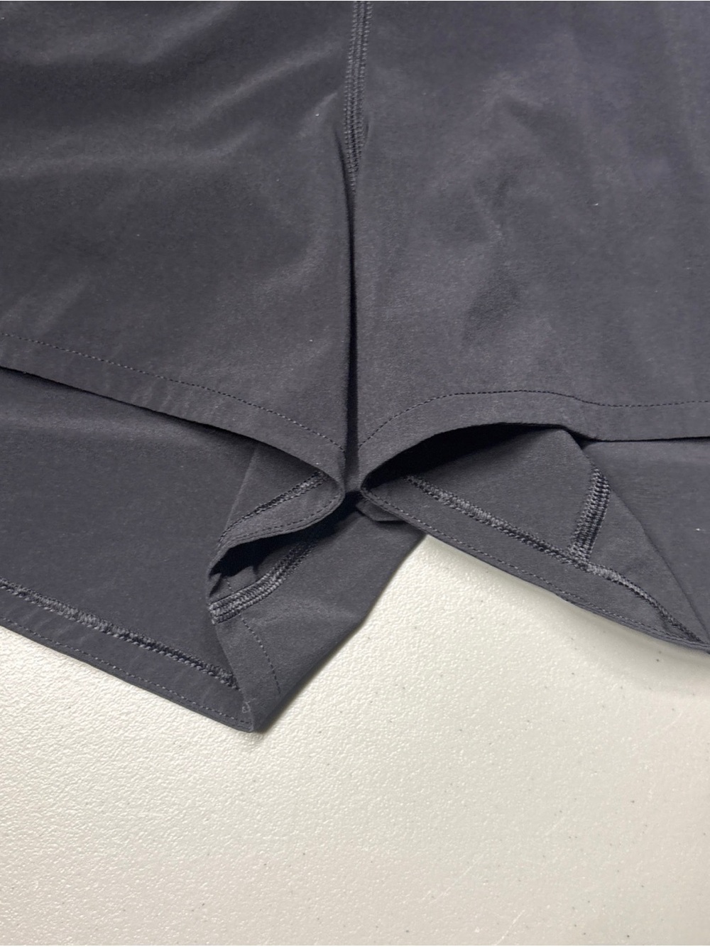 Lululemon Speed Up High-Rise Lined Shorts Womens 10 Black LW7AYMT Running - Picture 9 of 9